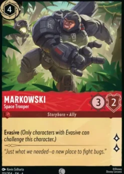 Markowski, Space Trooper (foil) - Azurite Sea