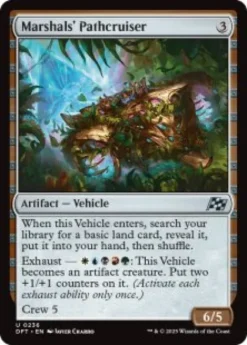 Marshals' Pathcruiser (foil) - Aetherdrift