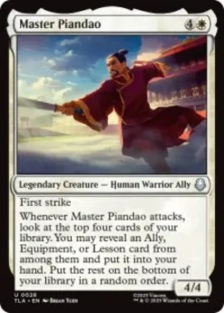 Master Piandao (foil) - Avatar: The Last Airbender
