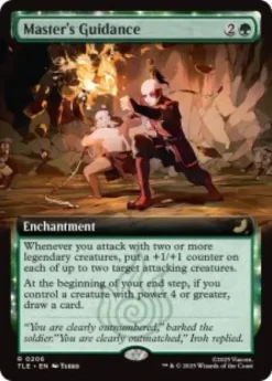 Master's Guidance (foil) (extended art) - Avatar: The Last Airbender Eternal Varianten
