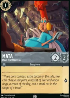 Mata, Meat Hut Waitress - Attack of the Vine