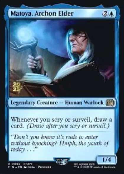 Matoya, Archon Elder (foil) - Final Fantasy Prerelease Promo's