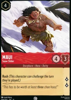 Maui, Snow Slider (foil) - Winterspell