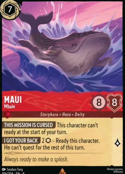 Maui, Whale - Fabled
