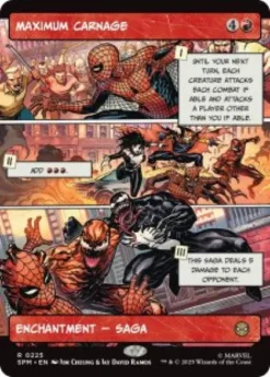 Maximum Carnage (foil) (borderless) - Marvel's Spider-Man Varianten
