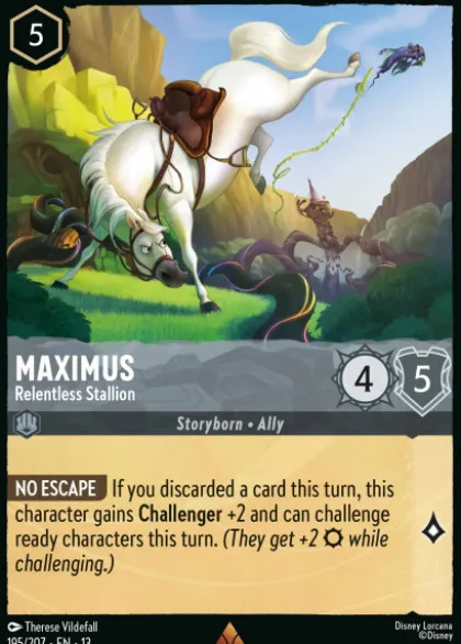 Maximus, Relentless Stallion (foil) - Attack of the Vine