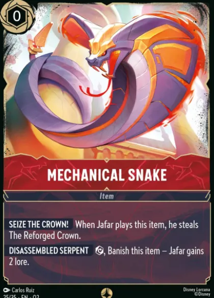Mechanical Snake - Illumineer's Quest: Palace Heist