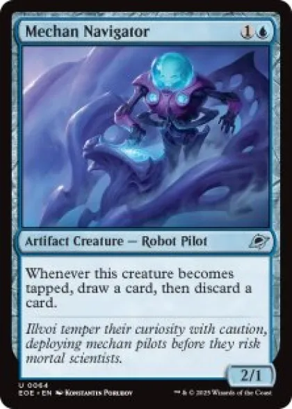 Mechan Navigator (foil) - Edge of Eternities