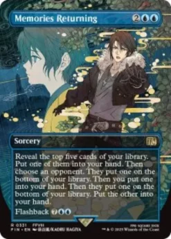 Memories Returning (foil) (borderless) - Final Fantasy Varianten