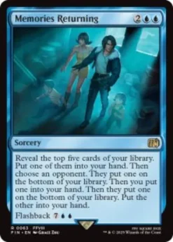 Memories Returning (foil) - Final Fantasy