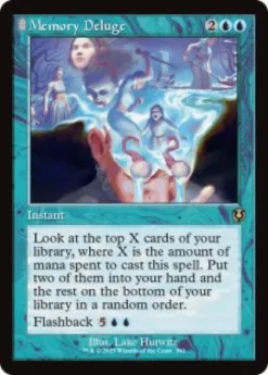 Memory Deluge (foil) (showcase) - Innistrad Remastered Varianten