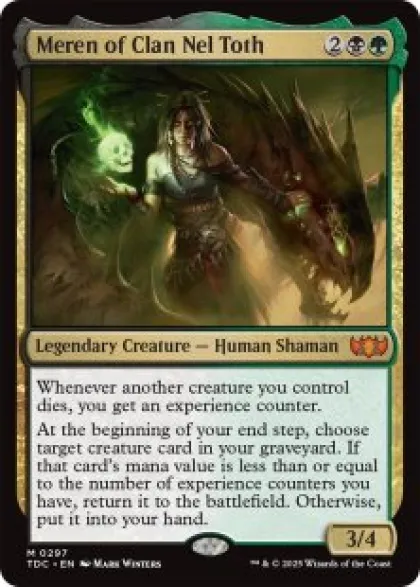 Meren of Clan Nel Toth - Tarkir: Dragonstorm Commander
