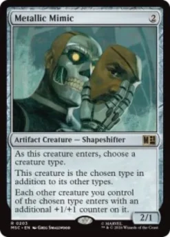 Metallic Mimic (surge foil) - Marvel Super Heroes Commander