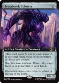 Metalwork Colossus (extended art) - Marvel Super Heroes Commander Varianten