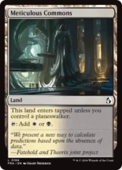 Meticulous Commons (foil) - Reality Fracture