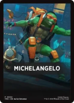 Michelangelo Front Card - Teenage Mutant Ninja Turtles Eternal-Legal
