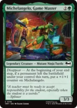 Michelangelo, Game Master - Teenage Mutant Ninja Turtles