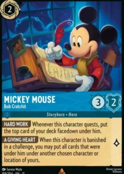 Mickey Mouse, Bob Cratchit (foil) - Winterspell