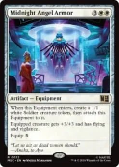 Midnight Angel Armor (surge foil) - Marvel Super Heroes Commander