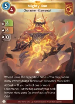 Mighty Jinn (U-4561) - Altered Non-Kickstarter Uniques
