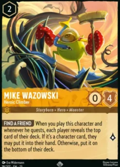 Mike Wazowski, Heroic Climber (foil) - Attack of the Vine