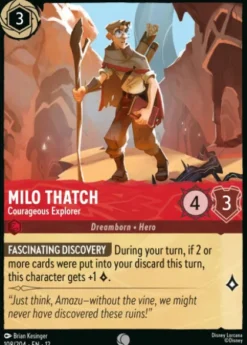 Milo Thatch, Courageous Explorer (foil) - Wilds Unknown