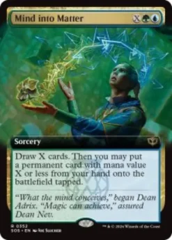 Mind into Matter (extended art) - Secrets of Strixhaven Varianten