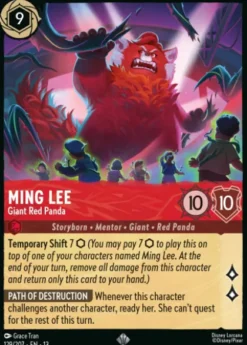Ming Lee, Giant Red Panda (foil) - Attack of the Vine