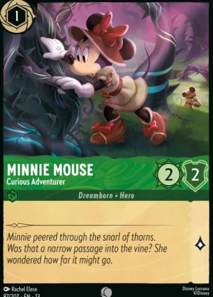 Minnie Mouse, Curious Adventurer - Attack of the Vine