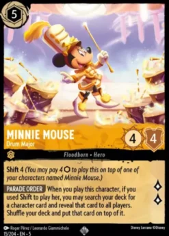 Minnie Mouse, Drum Major (foil) - Shimmering Skies