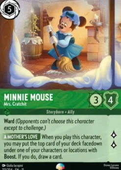 Minnie Mouse, Mrs. Cratchit (foil) (borderless) - Winterspell