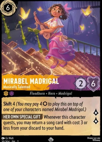 Mirabel Madrigal, Musically Talented - Archazia's island