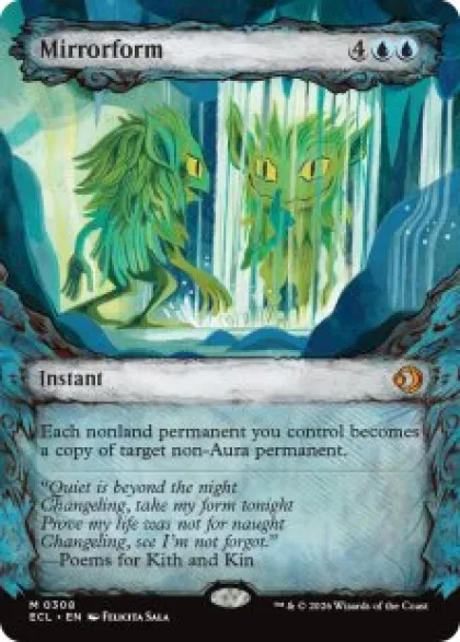Mirrorform (showcase) - Lorwyn Eclipsed Varianten