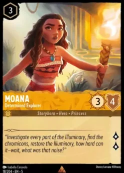 Moana, Determined Explorer (foil) - Shimmering Skies