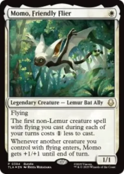Momo, Friendly Flier (foil) - Avatar: The Last Airbender Promo's