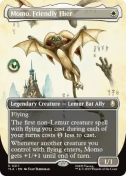 Momo, Friendly Flier (foil) (borderless) - Avatar: The Last Airbender Varianten