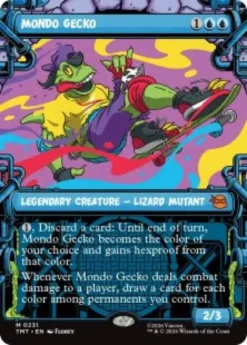 Mondo Gecko (foil) (showcase) - Teenage Mutant Ninja Turtles Varianten