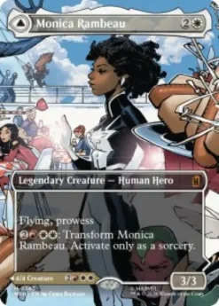 Monica Rambeau (#345) (foil) (borderless) - Marvel Super Heroes Varianten