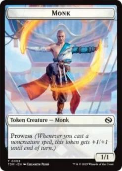 Monk token (1/1) - Tarkir: Dragonstorm