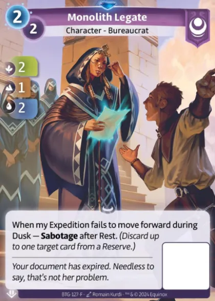 Monolith Legate (F) - Altered Beyond the Gates