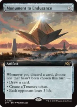 Monument to Endurance (#394) (foil) (extended art) - Aetherdrift Varianten
