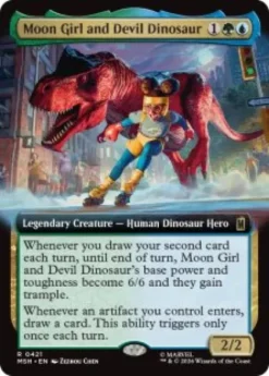 Moon Girl and Devil Dinosaur (extended art) - Marvel Super Heroes Varianten