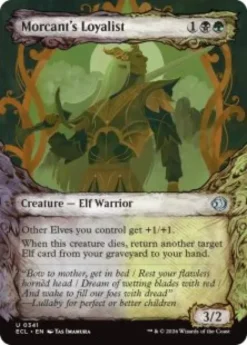 Morcant's Loyalist (foil) (showcase) - Lorwyn Eclipsed Varianten
