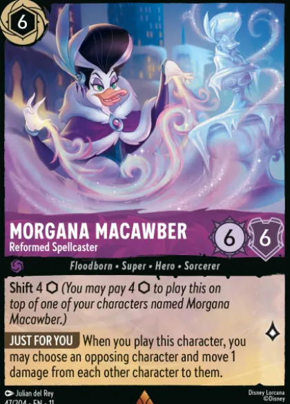 Morgana Macawber, Reformed Spellcaster (foil) - Winterspell