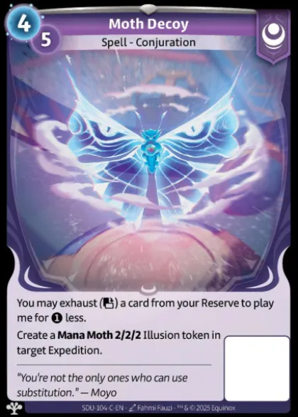 Moth Decoy (C) - Seeds of Unity