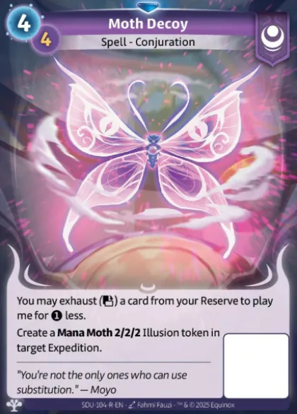 Moth Decoy (R) - Seeds of Unity