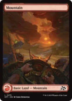 Mountain (#275) (full art) - Aetherdrift