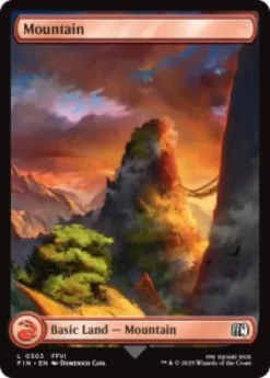 Mountain (#303) (full art) - Final Fantasy