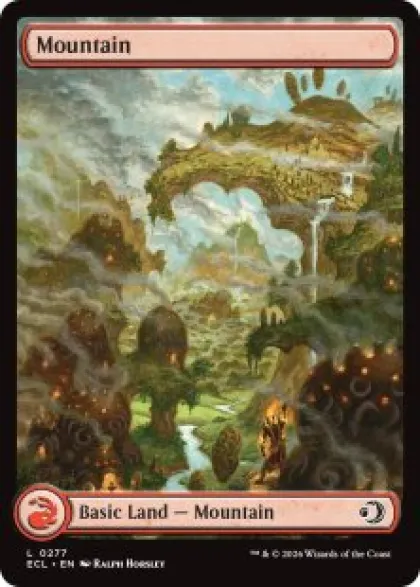 Mountain (#277) (full art) - Lorwyn Eclipsed
