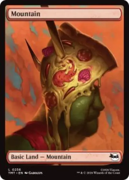 Mountain (#256) (full art) - Teenage Mutant Ninja Turtles